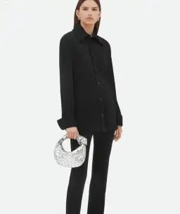 Bottega Veneta Jodie Mini Bag Silver for rent on The Volte - image 2