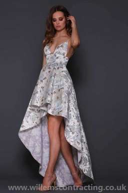 Elle Zeitoune Amber Rose Floral Gown Size 10 for rent on The Volte - image 2