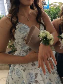 Elle Zeitoune Amber Rose Floral Gown Size 10 for rent on The Volte - image 3