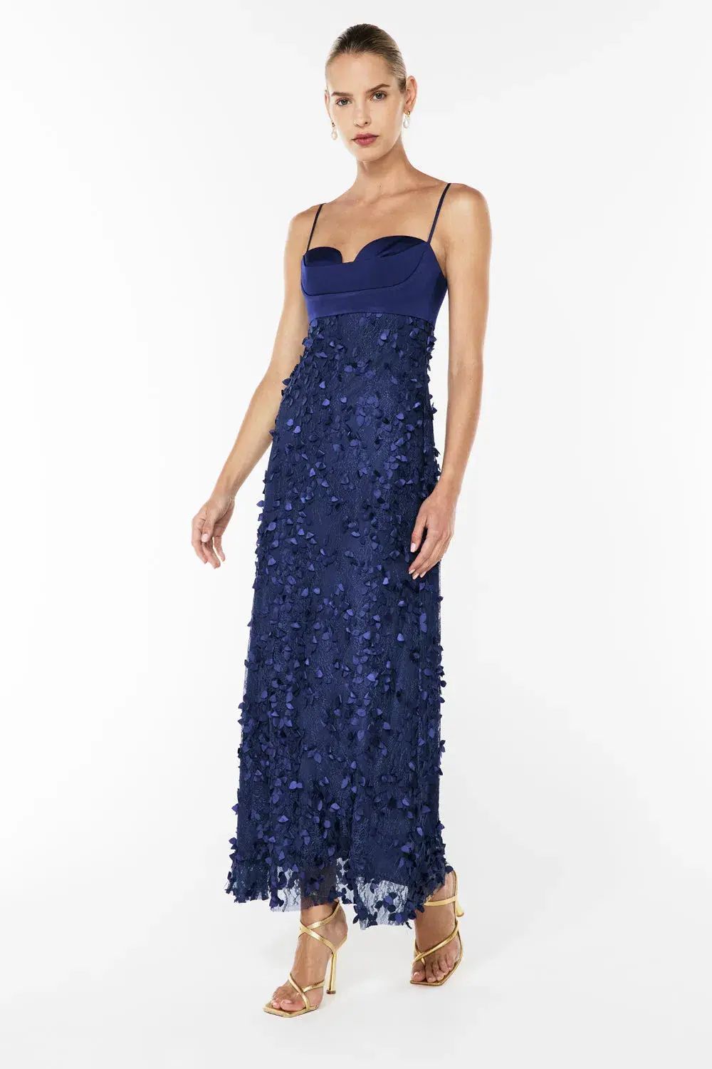 Manning Cartell Enchantment Slip Dress in Royal Blue Size 8 for rent on The Volte - main image