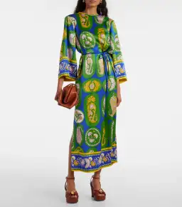 Alemais Printed Maxi Dress My Theresa Exclusive Multi Print Size 10