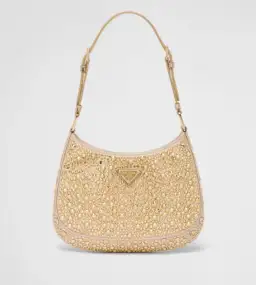 Prada Cleo Crystal Gold Bag for rent on The Volte - image 1