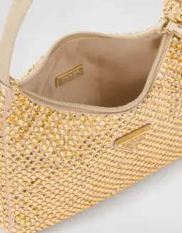 Prada Reedition Crystal Gold for rent on The Volte - image 3
