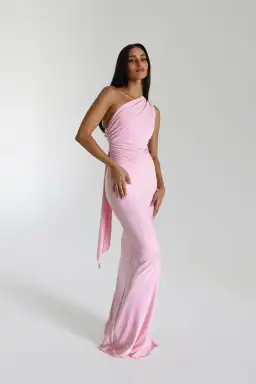 Natalie Rolt Fabienne Maxi Gown Pink Size 2 / Size AU 10 for rent on The Volte - image 1