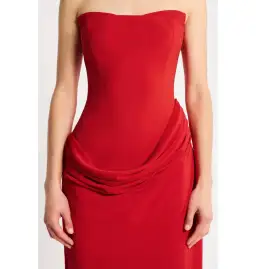Sass & Bide Kahlo Dress Scarlet Size AU 8 for rent on The Volte - image 3