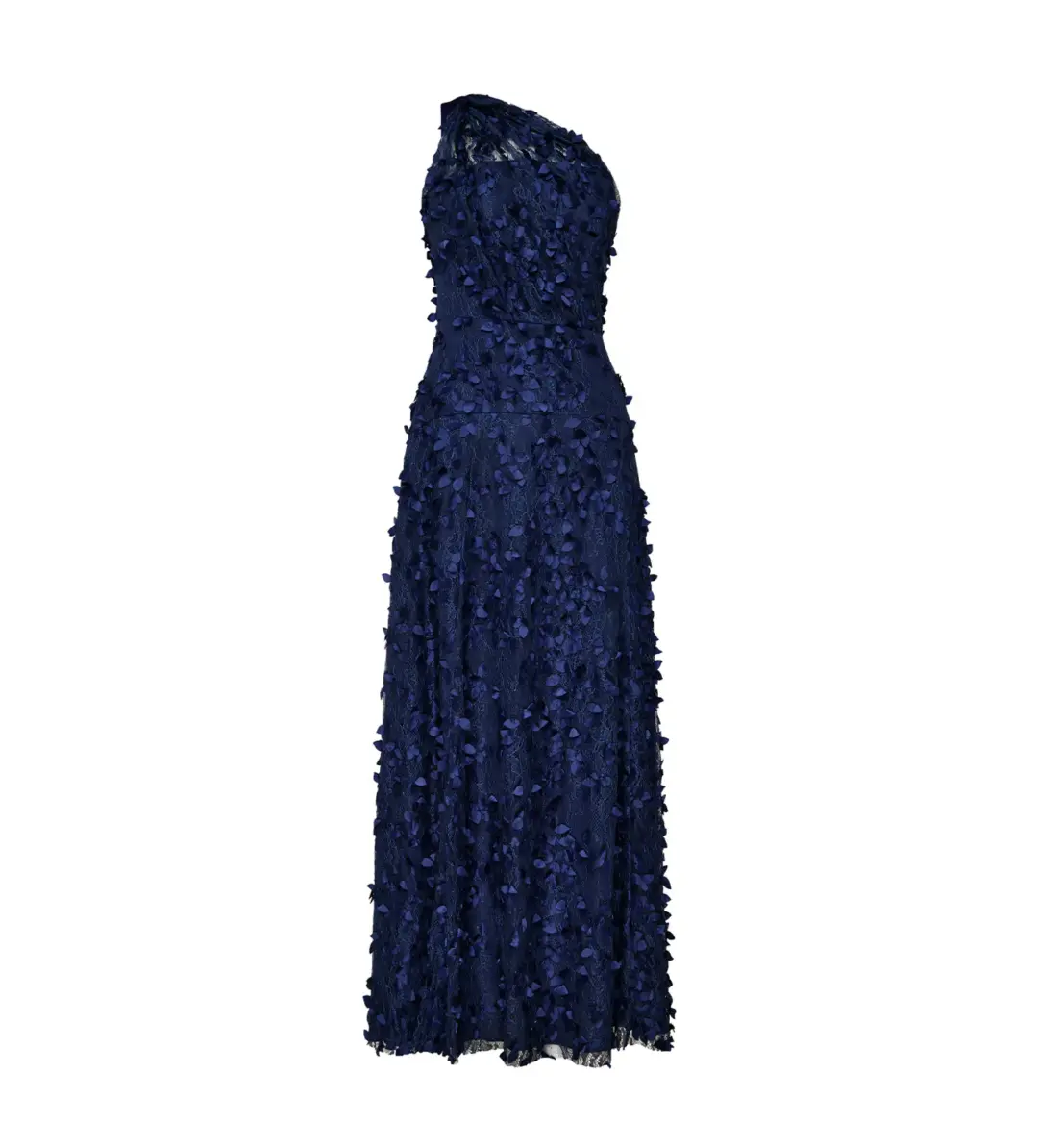 Manning Cartell Enchantment One Shoulder Dress in Royal Blue Size 12 for rent on The Volte - main image