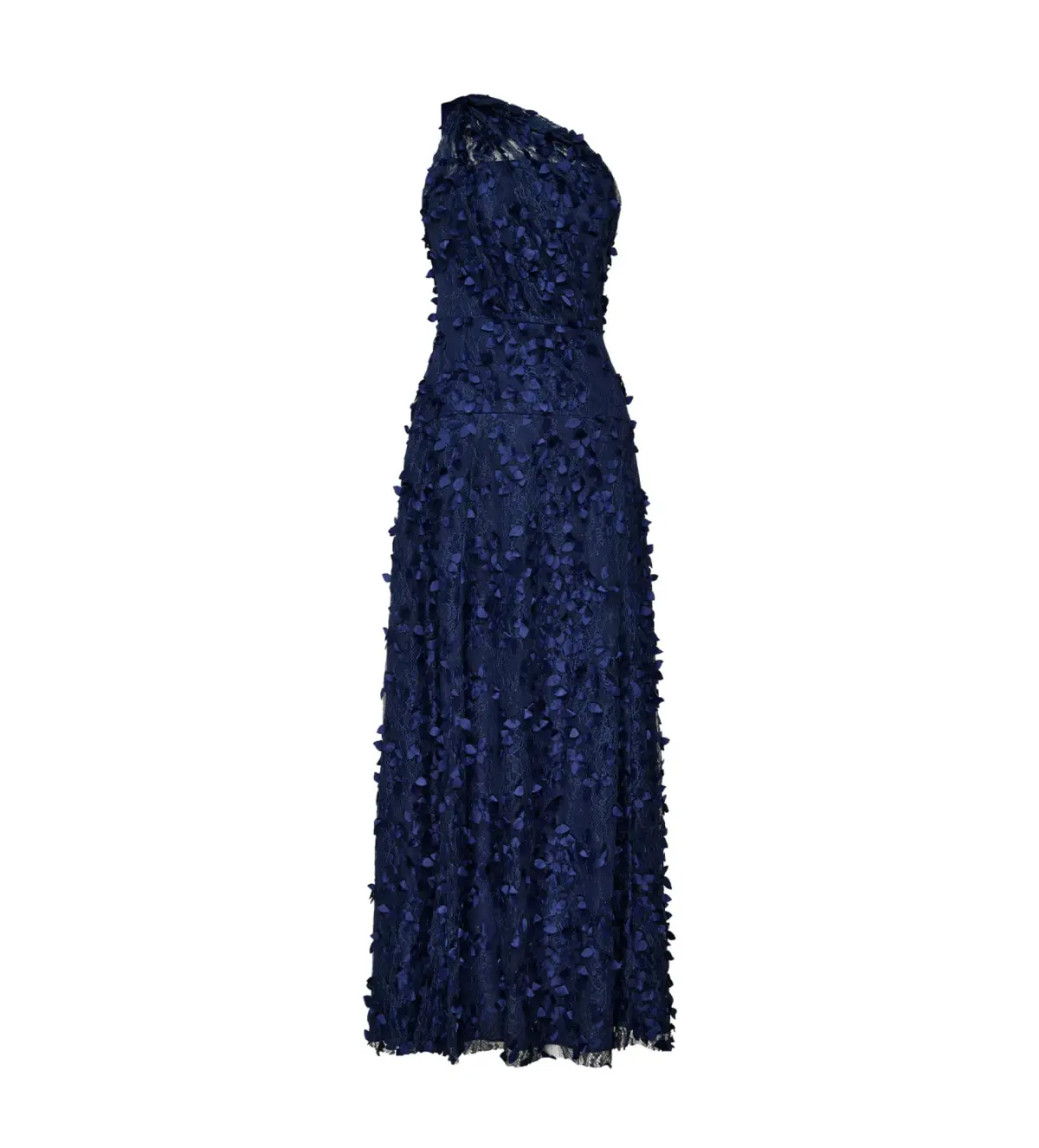 Manning Cartell Enchantment One Shoulder Dress in Royal Blue Size 12 - Image 5