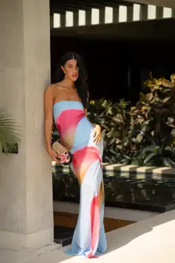 Hntr The Label Alessia Maxi Dress Calla Size S / 8 AU for rent on The Volte - image 1