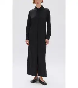 Assembly Label Mallory Knit Midi Dress Black Size AU 10