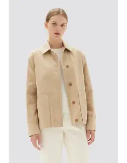 Assembly Label Madison Jacket Light Khaki Size AU 10