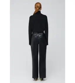 Simkhai Mateo Long Sleeve Turtleneck Top Black Size M/AU 12 for rent on The Volte - image 3