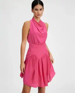 Sass & Bide Diamonds Are Forever Mini Dress Pink Size 8 for rent on The Volte - image 1