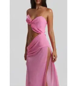 Natalie Rolt Dahlia Dress in Candy Pink Size 1 / AU 8 for rent on The Volte - image 2