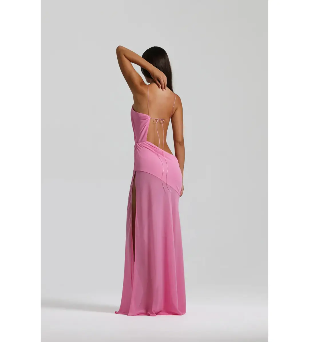 Natalie Rolt Dahlia Dress in Candy Pink Size 1 / AU 8 for rent on The Volte - main image