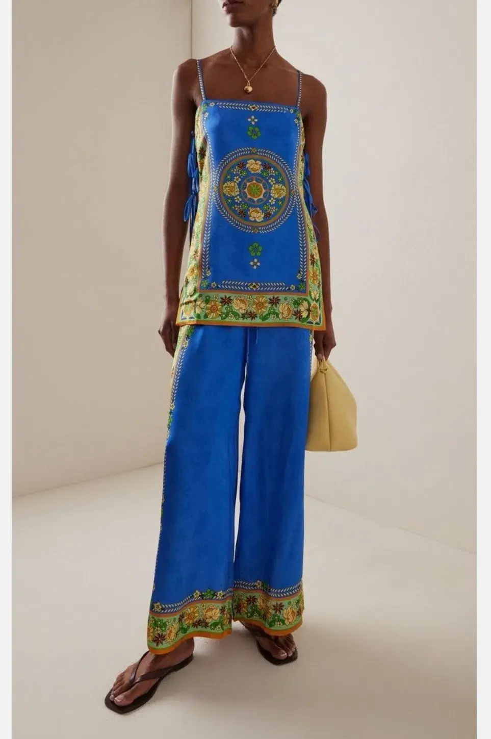 Alemais Linda Top in Cobalt in Size 10 for rent on The Volte - main image