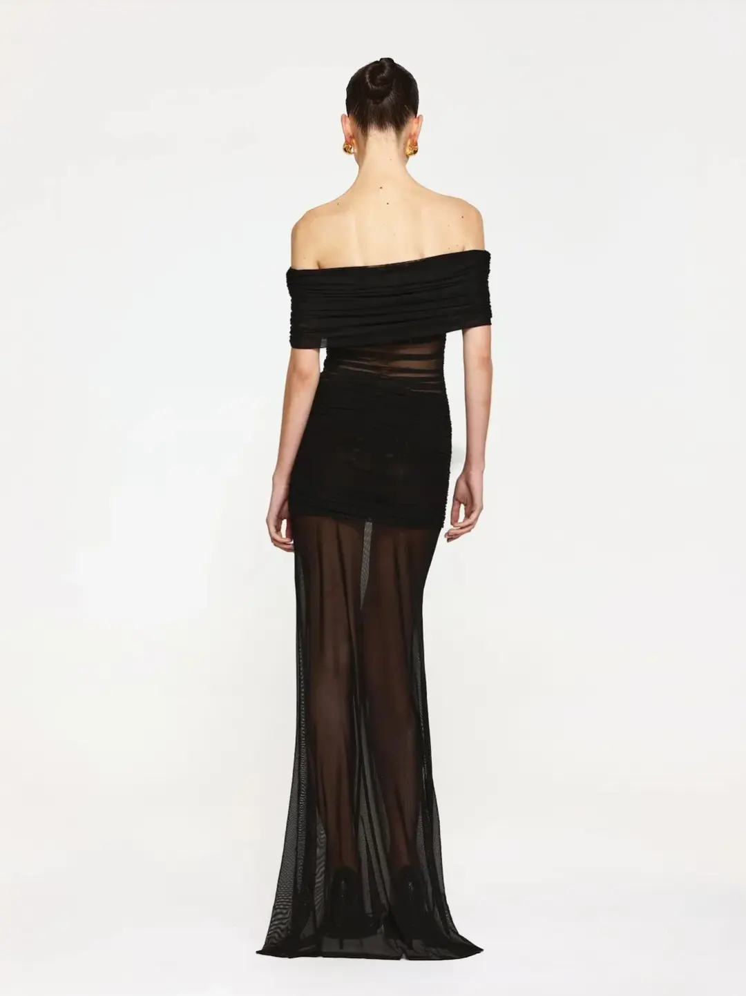 Effie Kats Windsor Gown Black XS/AU 6 for rent on The Volte - main image