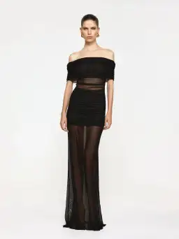 Effie Kats Windsor Gown Black XS/AU 6 for rent on The Volte - image 1
