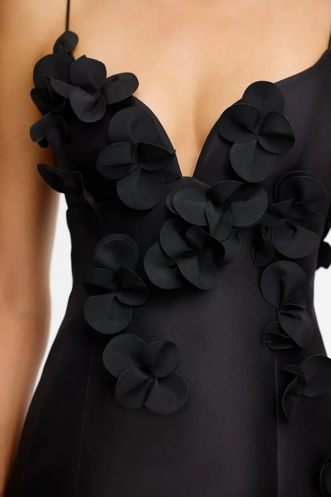 Acler Bilston Mini Dress Black Size 10 for rent on The Volte - main image