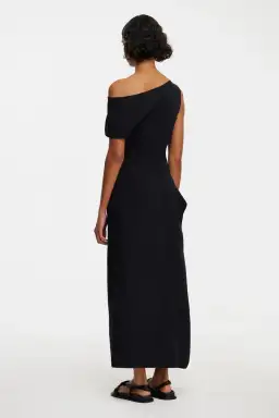 Acler Sudden Midi Dress Black Size 8 for rent on The Volte - image 4