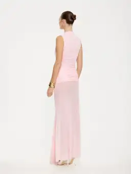 Effie Kats Roza Maxi Dress In Petal Pink Size M/AU 10 for rent on The Volte - image 10