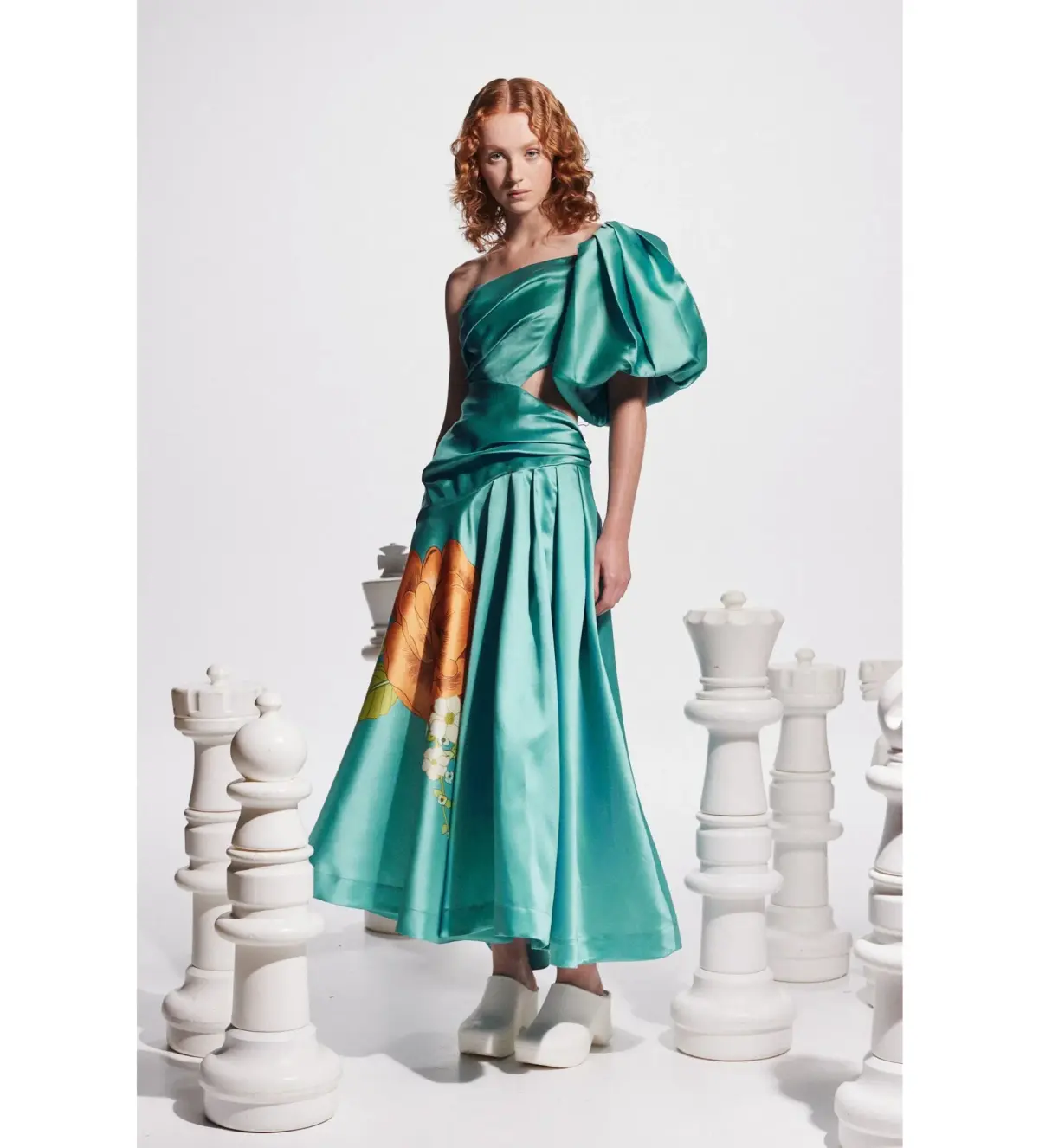 Alemais Regent Jade Gown in Green Size 6 - Image 1