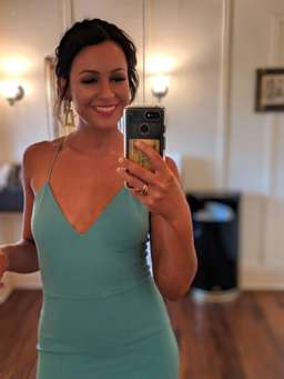 Sheike Baby Blue Spaghetti Strap Midi Size 8 for rent on The Volte - image 2