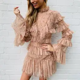 Alice McCall Calypso Mini Dress Blush Size AU 8 for rent on The Volte - image 5