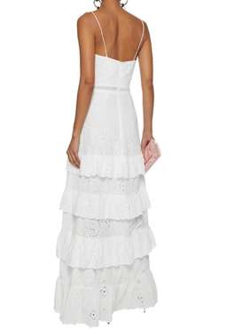 NICHOLAS White Broderie Dress Size 6 for rent on The Volte - image 2