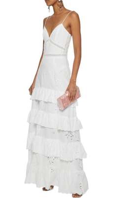 NICHOLAS White Broderie Dress Size 6 for rent on The Volte - image 1