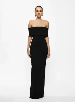 Effie Kats Rosalind Gown Maxi Black Size AU 8 for rent on The Volte - image 2