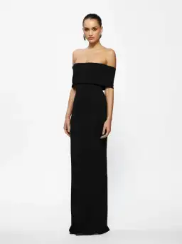 Effie Kats Rosalind Gown Maxi Black Size AU 8 for rent on The Volte - image 1