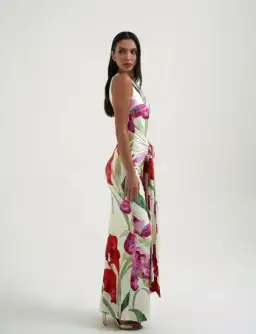 Sydney Lane Skye Wrap Maxi Dress Print Size S / AU 8 for rent on The Volte - image 3
