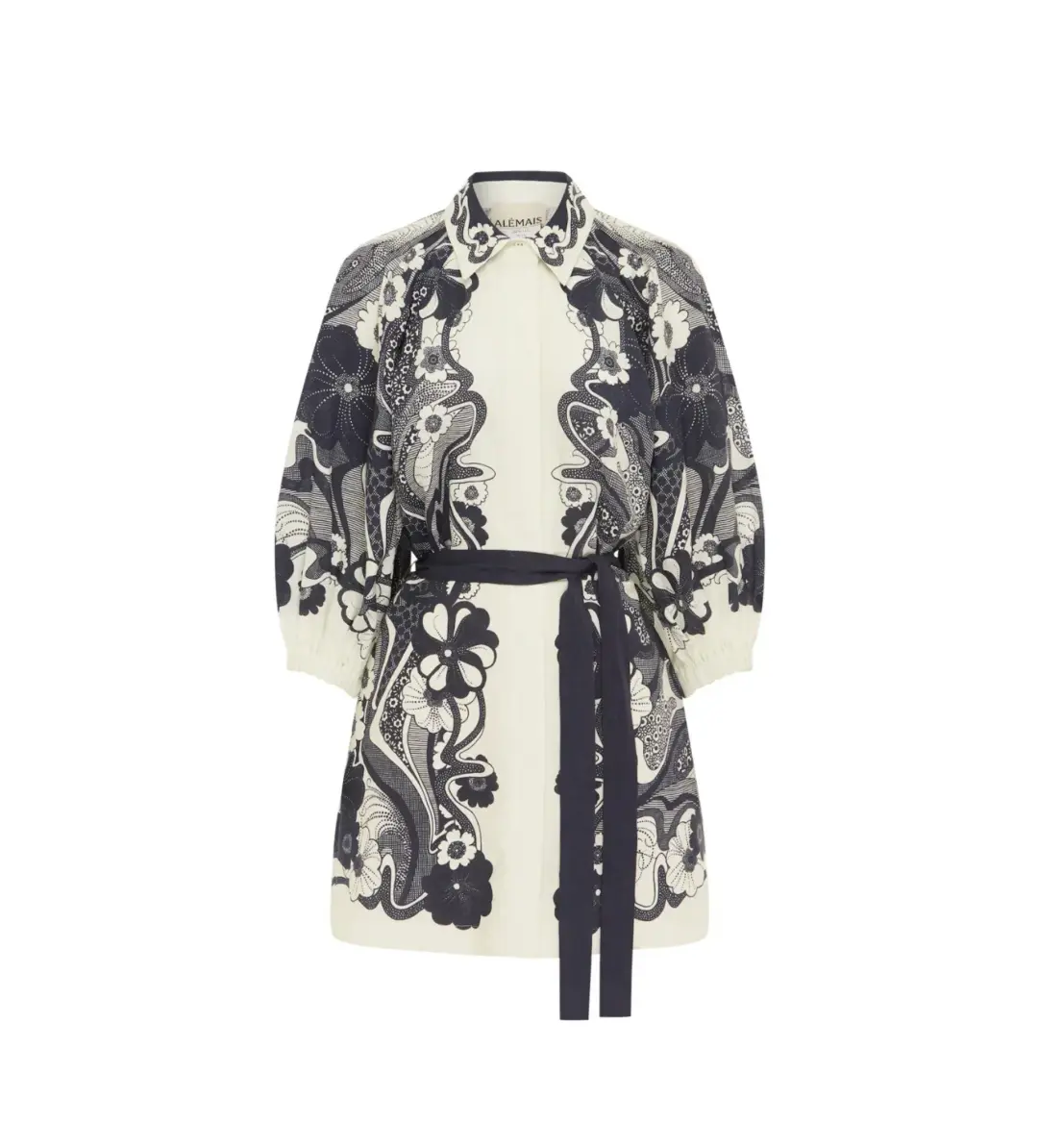 Alemais Mickey Mini Dress Multi Floral Size AU 16 for rent on The Volte - main image