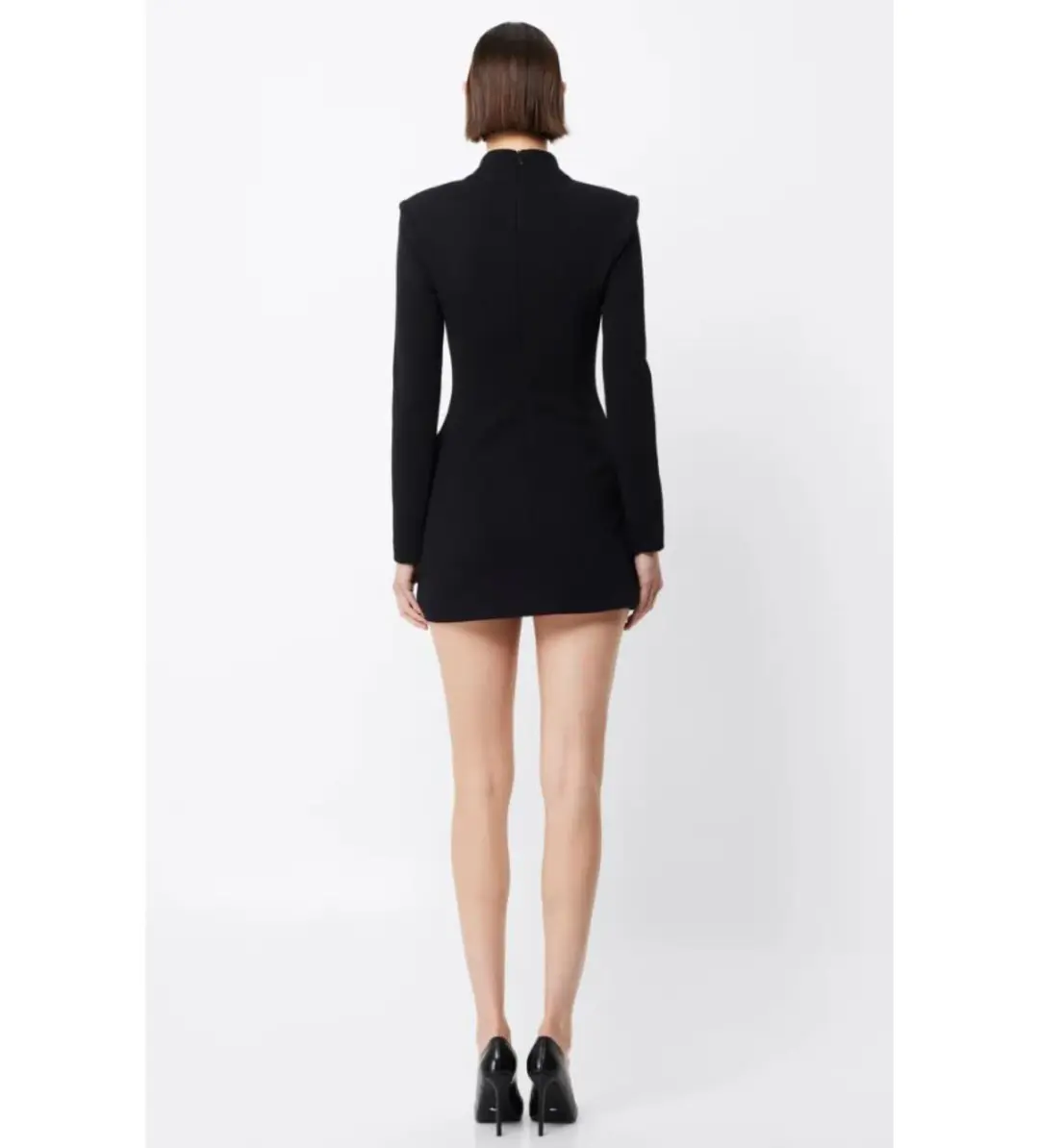 Mossman Network Mini Dress Black Size AU 6 for rent on The Volte - main image