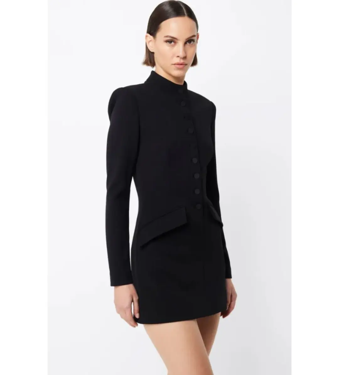 Mossman Network Mini Dress Black Size AU 6 for rent on The Volte - main image