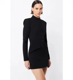 Mossman Network Mini Dress Black Size AU 6 for rent on The Volte - image 2