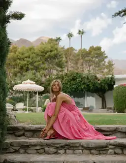 Spell & The Gypsy Azalea Strappy Maxi Cotton Dress Pink Size M / AU 10 for rent on The Volte - image 6