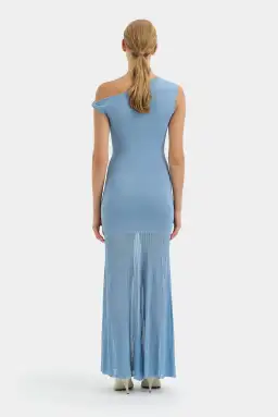 Sir Indigo Twist Dress in Blue Size 2 / AU 10 for rent on The Volte - image 3
