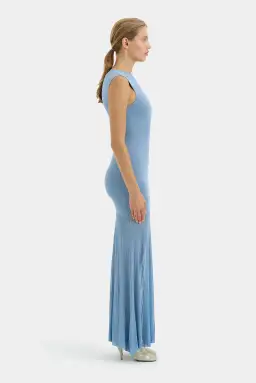 Sir Indigo Twist Dress in Blue Size 2 / AU 10 for rent on The Volte - image 2