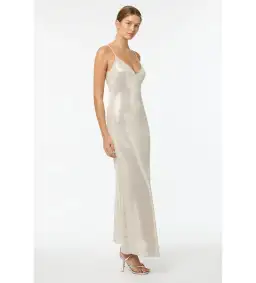 Manning Cartell High Voltage Slip Dress in Silver Sequin Size S / AU 8 for rent on The Volte - image 2