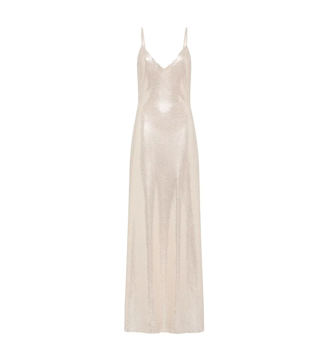 Manning Cartell High Voltage Slip Dress in Silver Sequin Size XXS / AU 4 for rent on The Volte - main image