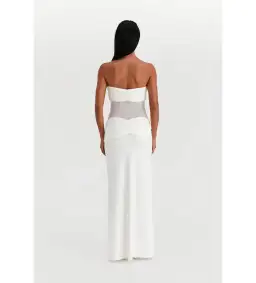 Sasha Therese Amara Maxi Dress In White Size S/AU 8 for rent on The Volte - image 3