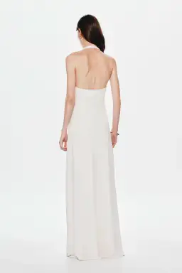 Misha Jennifer Cupro Maxi in White Size 6 for rent on The Volte - image 3