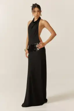 Ance Gria Adele Gown Black Size 10 for rent on The Volte - image 2