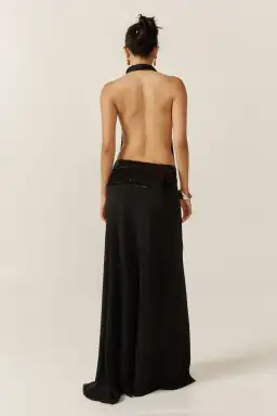 Ance Gria Adele Gown Black Size 10 for rent on The Volte - image 4