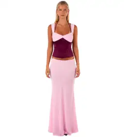 I am Delilah Scarlett Set Berry Size AU 8 + AU 6 Skirt for rent on The Volte - image 1