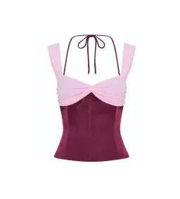 I am Delilah Scarlett Set Berry Size AU 8 + AU 6 Skirt for rent on The Volte - image 5