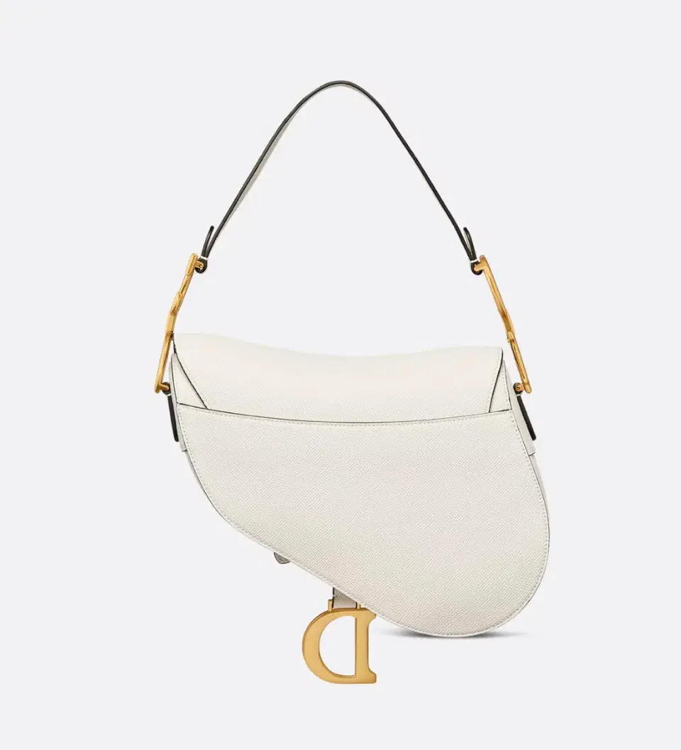 Dior Saddle Bag White for rent on The Volte - main image
