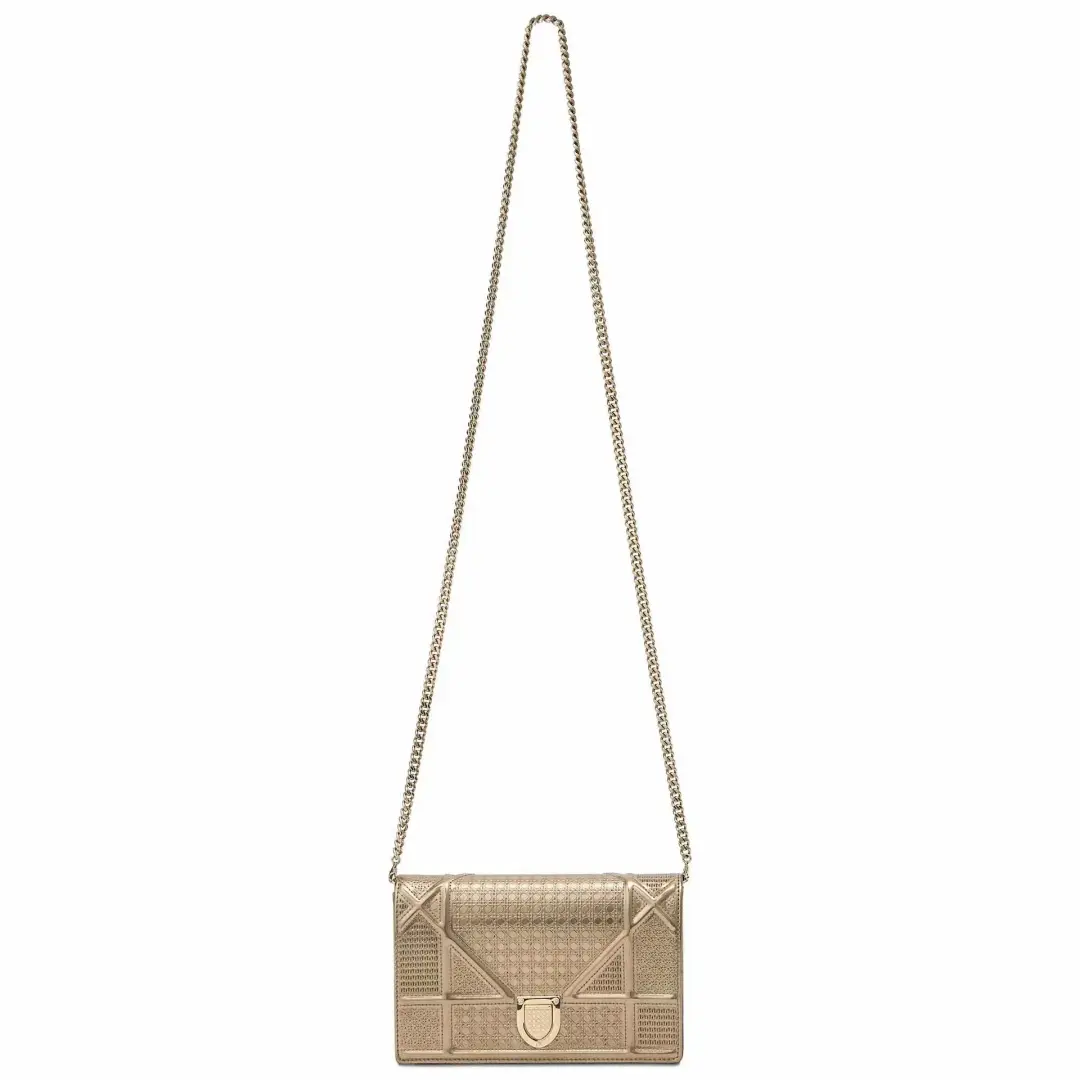 Dior Diorama Gold Bag for rent on The Volte - main image