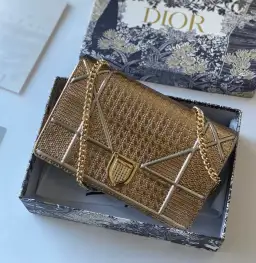 Dior Diorama Gold Bag for rent on The Volte - image 3